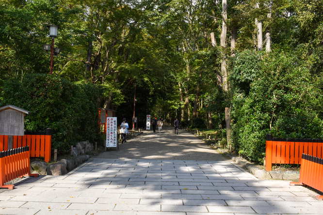 下鴨神社_糺の森へ