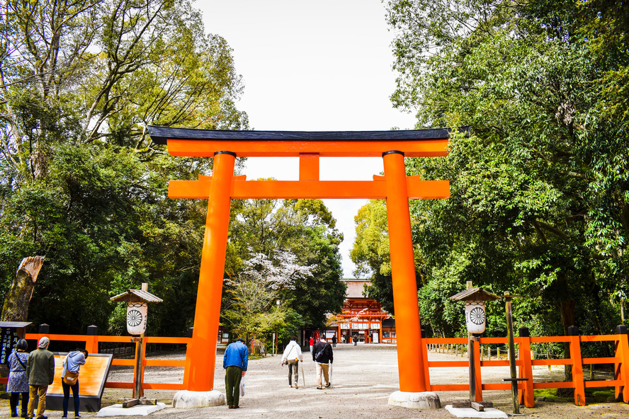 下鴨神社・南口鳥居_神社の歴史