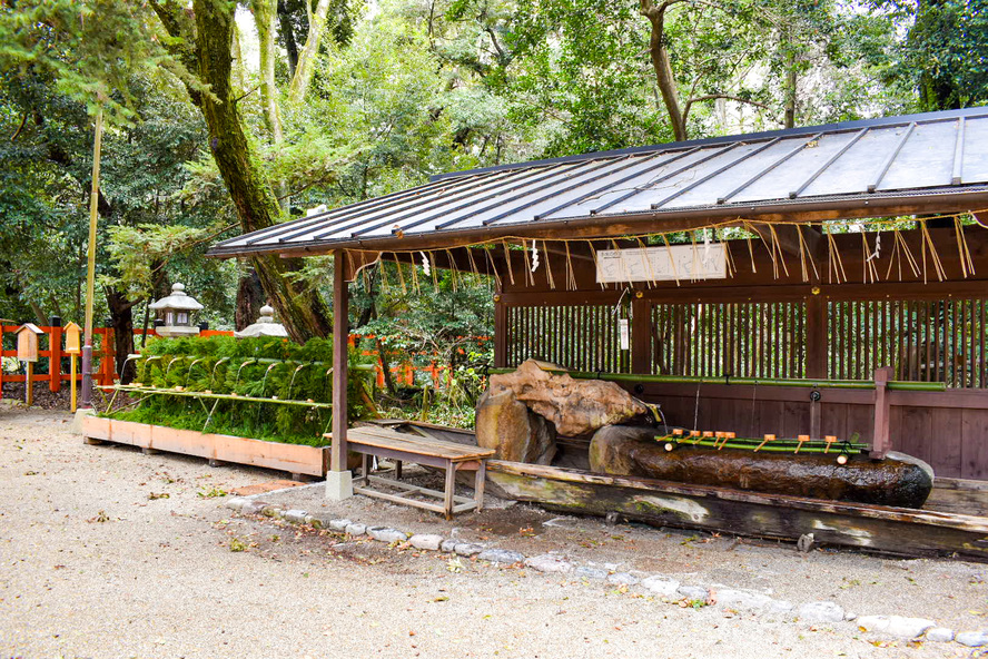 下鴨神社・手水舎