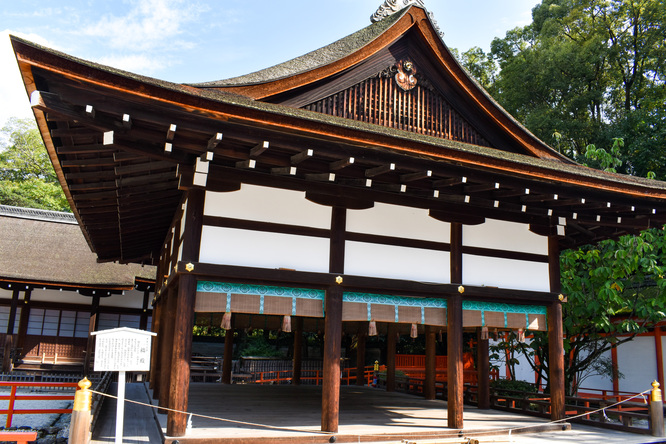 下鴨神社境内