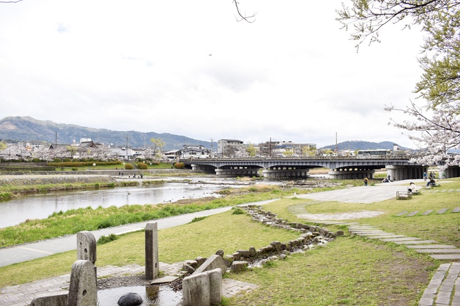 春の京都_鴨川デルタ