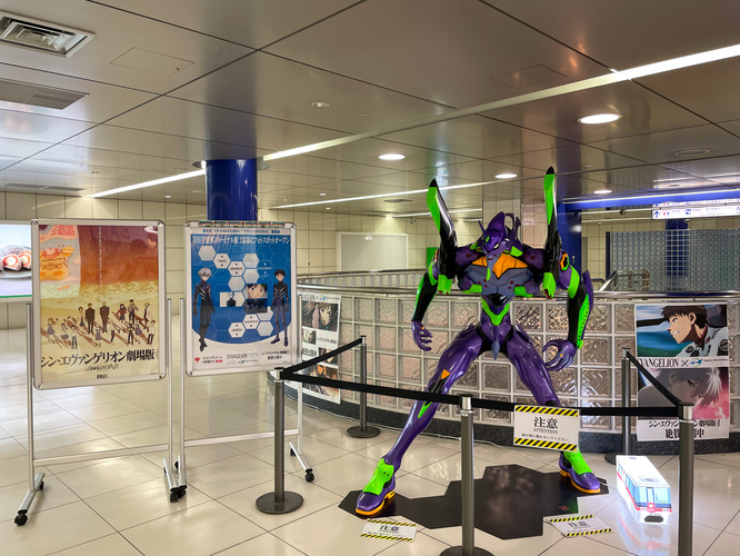 羽田空港とエヴァンゲリヲンコラボ