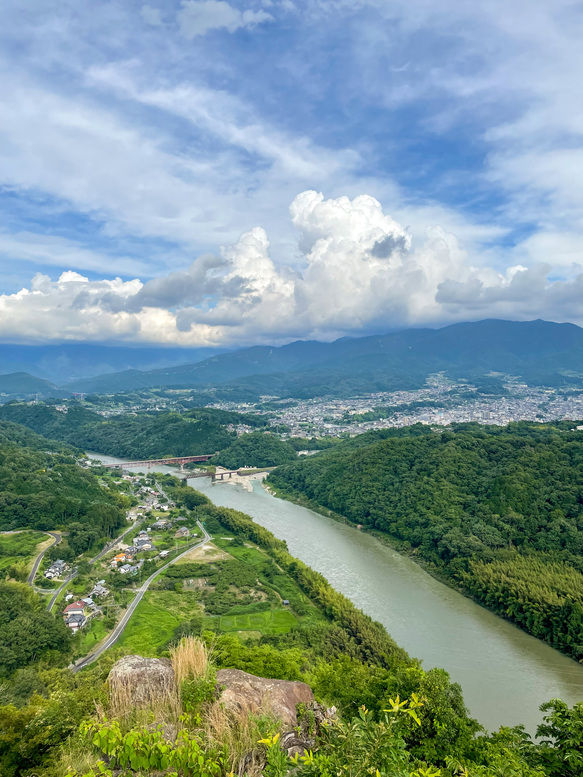 苗木城跡_岐阜のラピュタ_パノラマビュー_自然風景観光