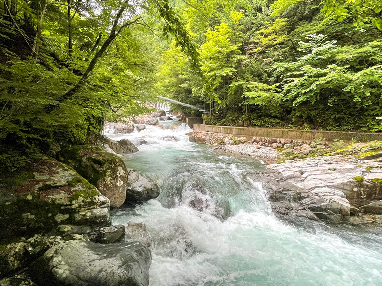 付知峡_岐阜の自然観光_滝と川