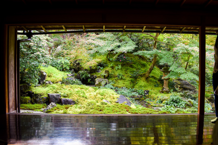 瑠璃光院の見どころ_臥竜の庭_京都の秋と紅葉