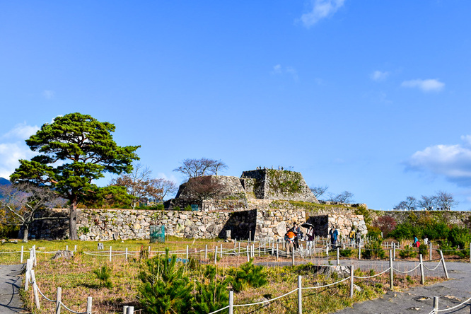 竹田城跡の見どころ_南千畳_天空の城