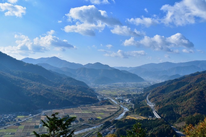 竹田城跡の見どころ_南千畳からの風景