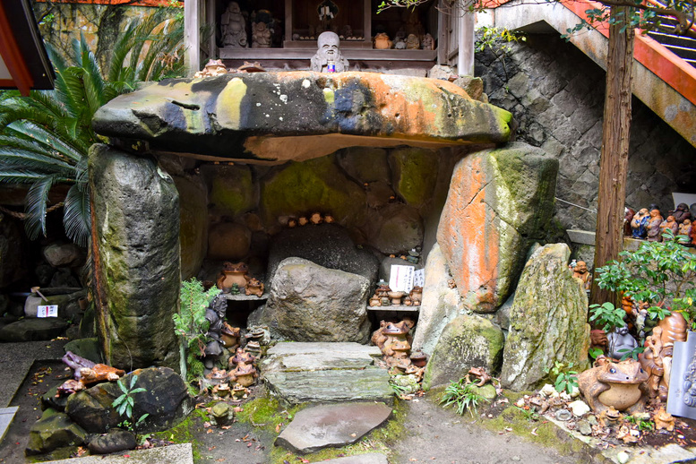 淡嶋神社の祭神_少彦名命とカエル信仰_変えると帰る