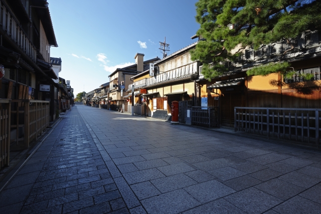 八坂神社の歴史_祇園花街