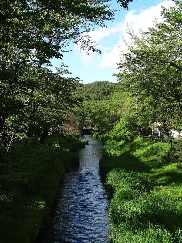 富士五湖ランキングと雑学-湖水について-雪解け水と湧水_忍野八海