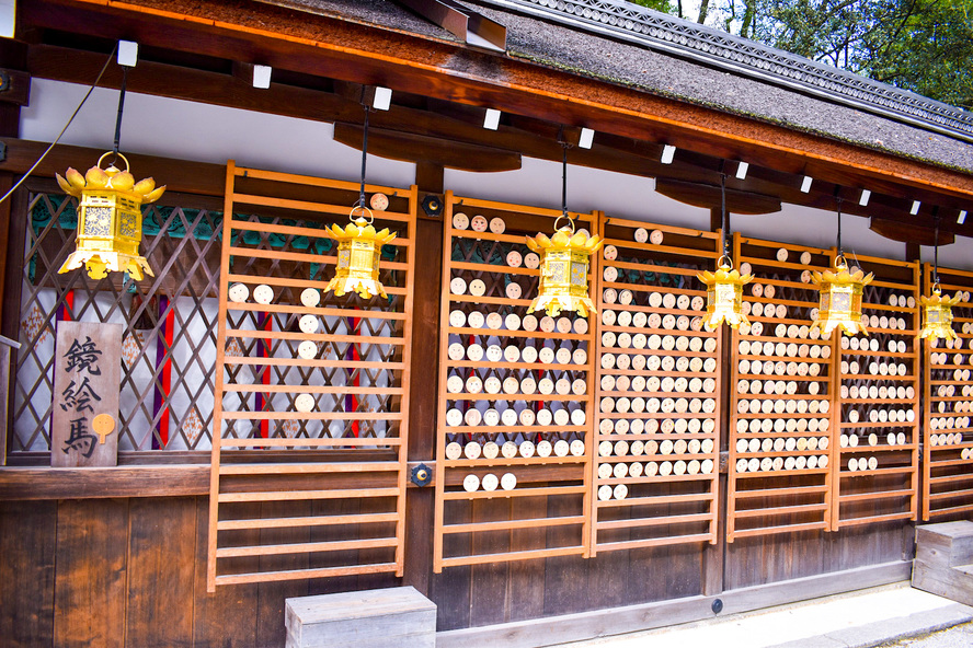 京都観光ご利益だらけのパワースポット_下鴨神社の見どころ_河合神社と鏡絵馬
