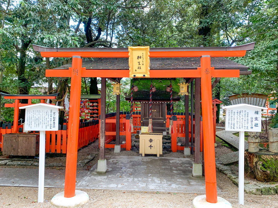 京都観光ご利益だらけのパワースポット_下鴨神社の見どころ_相生社