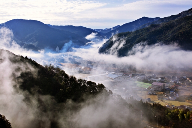 下呂温泉のおすすめ観光スポット_温泉街-下呂森城跡（城平見晴台）の絶景