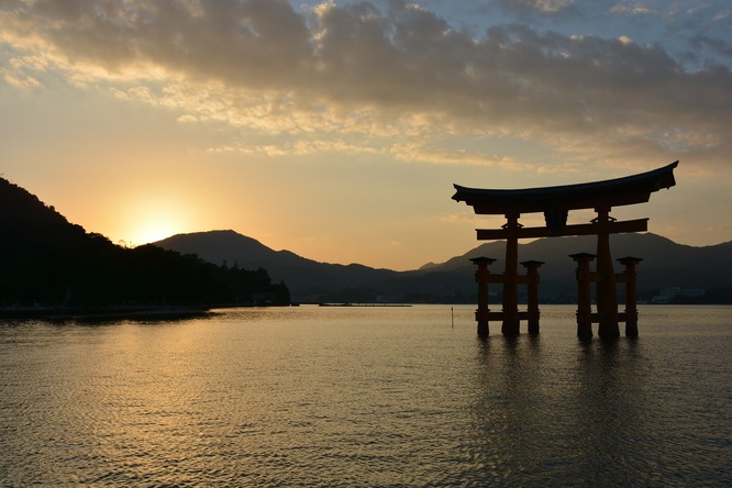 FGO-under the same skyの聖地巡礼-中国地方編-宮島と厳島神社