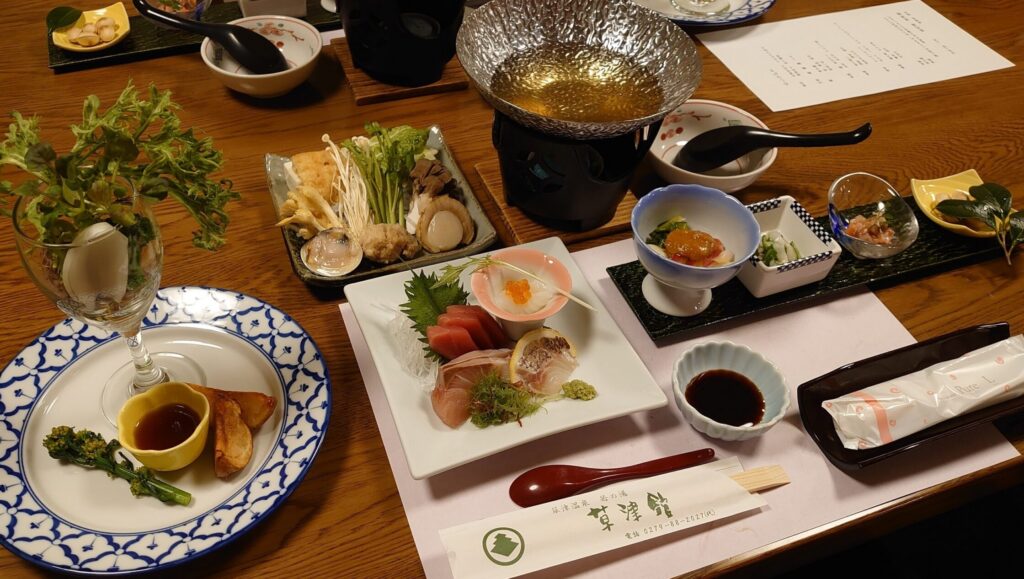 草津温泉の安いオススメ旅館_若乃湯 草津舘-料理