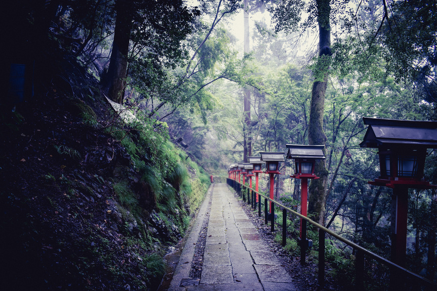 【偉人伝】源義経の歴史と伝説_頼朝との軋轢-鞍馬寺の九十九折参道