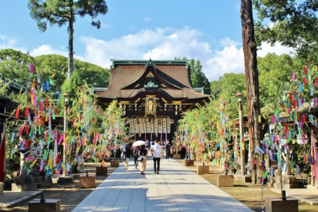 北野天満宮の見どころ・歴史・観光地情報_北野祭（特別拝観・イベント）-七夕・夏のライトアップ