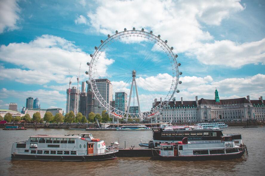 イギリス旅行・ロンドン観光-ウェストミンスターの歴史と見どころ-ロンドンアイ