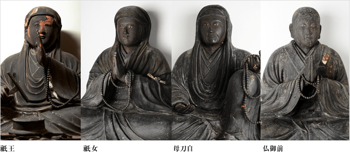 京都嵐山旅行-祇王寺観光_見どころ-草庵の仏像