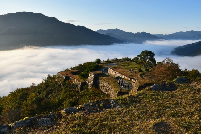 竹田城跡で雲海を見る！時期・時間・天気の条件と予報