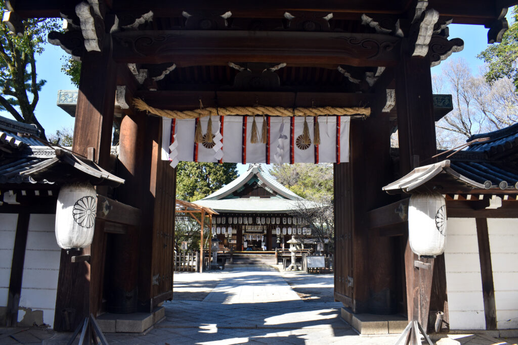 京都ひとり旅_白峯神社_レンタサイクルで桜とパワースポットを巡る！