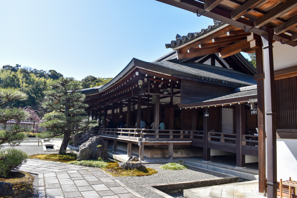 京都ひとり旅_苔寺こと西方寺2_嵐山の自然