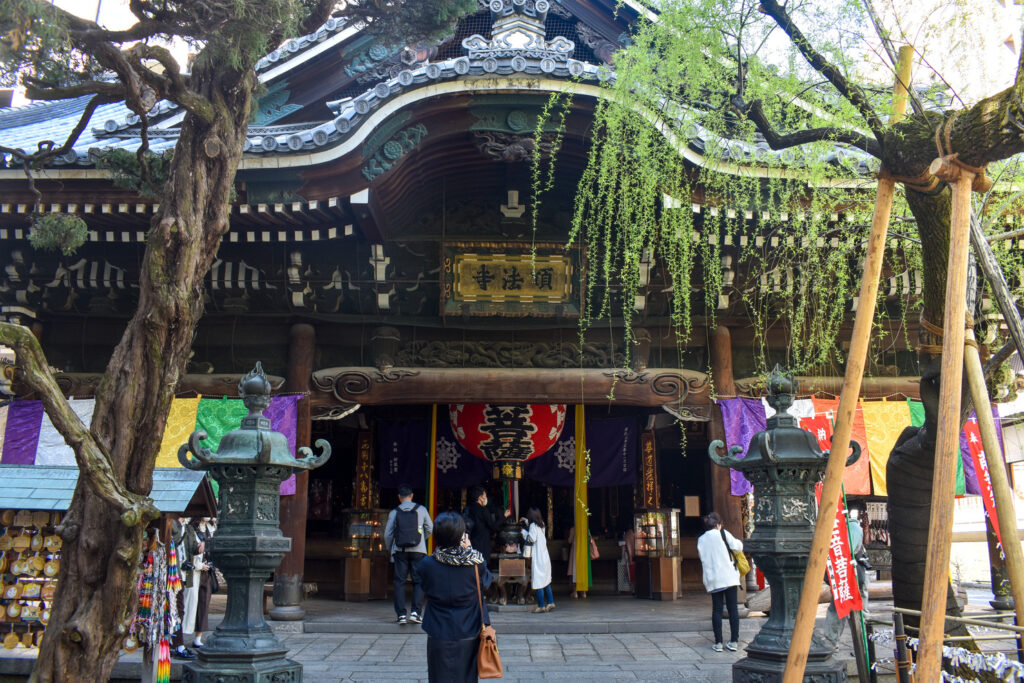 京都ひとり旅_六角堂9本堂_レンタサイクルで桜とパワースポットを巡る！