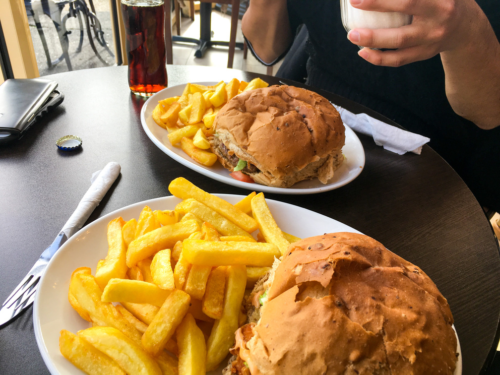 ロンドン留学記1-イギリスでハンバーガー！